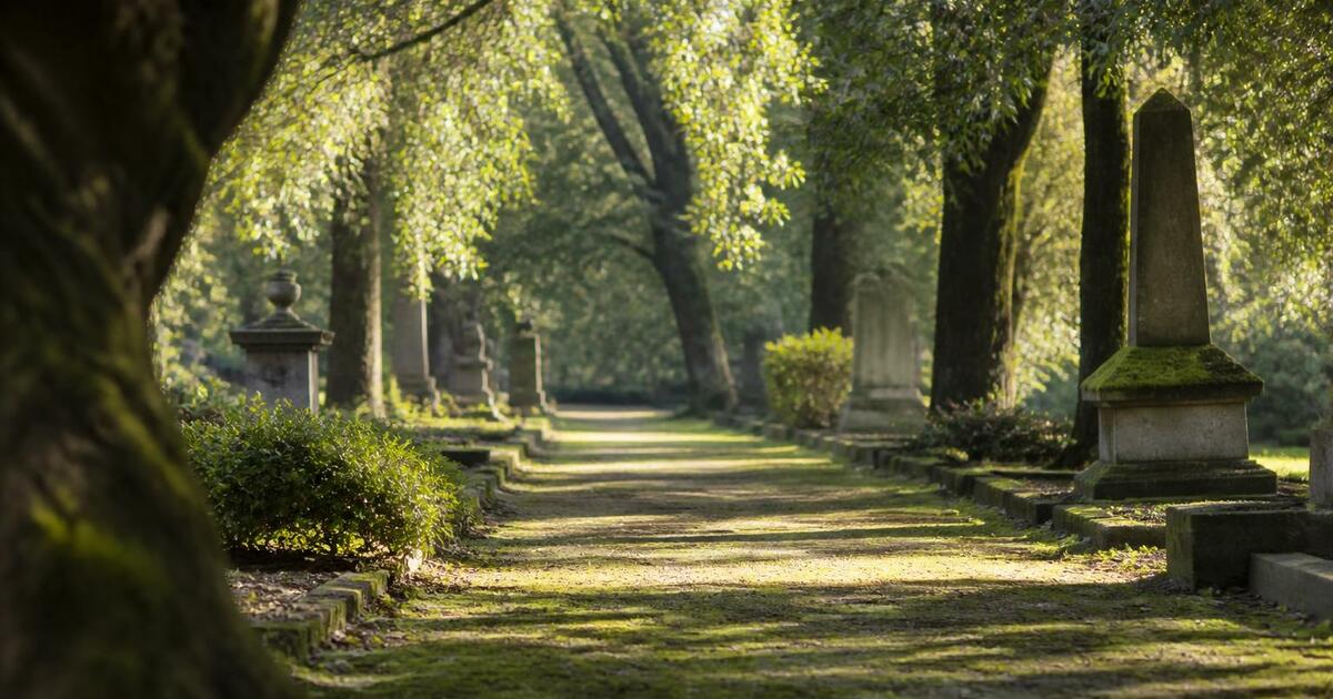 На кладбище Березовая Роща в Нижнем Новгороде п...